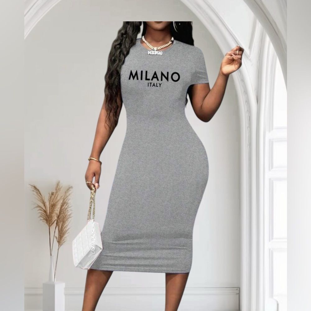 Milano Italy Midi Dress - Picture 1 of 2